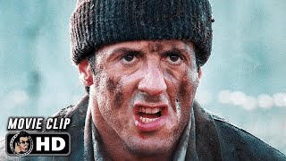 Fight For Victory Scene  LOCK UP 1989 Sylvester Stallone Movie CLIP HD [upl. by Borlase164]