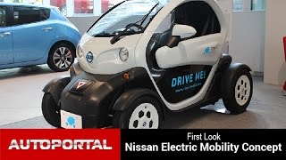 Nissan New Mobility Concept First Look  Auto Portal [upl. by Congdon]