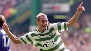 BEST HENRIK LARSSON MOMENT  20th CELTIC PLAYER AWARDS [upl. by Tsiuqram373]