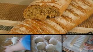 خبزالدار بالدقيق الكامل 🥖🥖🍞🤩recette pain complet maisonkhobez ilkam7 fi edar [upl. by Ameyn]