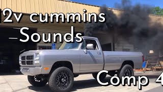 12v Cummins Sounds Rolling coal compilation 4 [upl. by Mota]