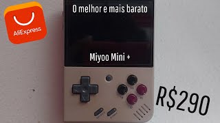 O melhor portátil barato do AliExpress Miyoo Mini Plus [upl. by Asnerek676]