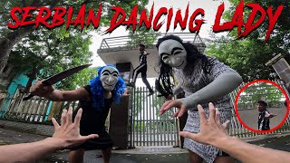 SERBIAN DANCING LADY REAL LIFE ESCAPE 140  Horror Parkour Pov Short  Bubbles 3Run [upl. by Metah]