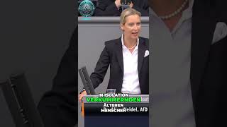 🚨 Alice Weidel Insolvenzwelle in Deutschland – Kollateralschäden der Lockdowns 📉🇩🇪 [upl. by Maximilien]