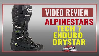 Alpinestars Tech 7 Enduro Drystar Boots Review [upl. by Rexer632]