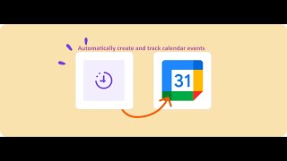 Automatically create and track calendar events [upl. by Melena]