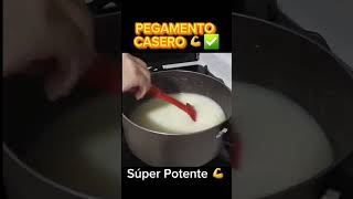 Pegamento casero 💪 recetascaseras DIY parat [upl. by Lila]