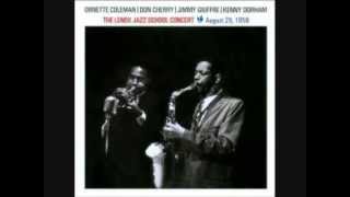 Ornette Coleman Lenox Jazz School Concert Inn Tune [upl. by Sisxela]