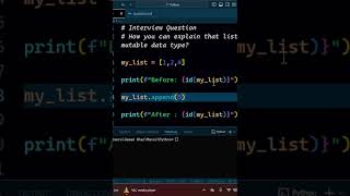 Mutable vs Immutable in Python  List Memory Reference Explained  Python for Beginners to Advance [upl. by Berger]