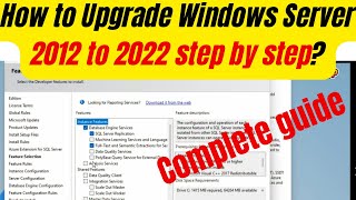 How to Upgrade SQL 2012 to SQL Server 2022  upgrade sql server 2012 to 2022 step by step [upl. by Henigman]