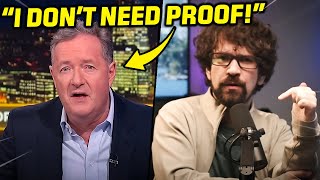 Piers Morgan Gets CORNERED By Destiny ADMITS He Has NO EVIDENCE For Bullst Claims [upl. by Lednik466]