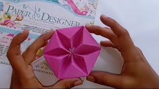 Origami hexagonal gift wrapping ideas [upl. by Notnel806]