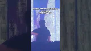 ICONIC RAMPAGE MOMENT  EXCISION 2019 dubstep rave edm bass festival [upl. by Monia868]