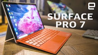 Microsoft Surface Pro 7 review USBC upgrade battery downgrade [upl. by Reinaldo]