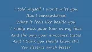 Hinder  Better Than Me lyrics [upl. by Marra]