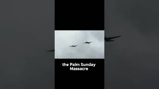 The Palm Sunday Massacre A Devastating WWII aviationsecrets aviationhistoryaviation [upl. by Nairb685]