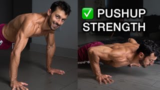 3 Easy Steps for Building Pushup Strength FAST [upl. by Rekyr161]