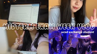 VLOG🇺🇸 engUCSD 교환학생의 첫 시험기간 exam week  homecoming  exchange student vlog  잘 챙겨먹고 공부하는 일주일✏️ [upl. by Ati]