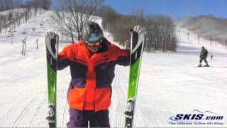 2013 Elan Amphibio Waveflex 78 TI Skis Review By Skiscom [upl. by Nairred]