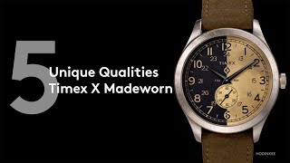 Five Things That Make Each Timex x MadeWorn Watch Unique [upl. by Neevan485]