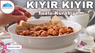 TREND OLAN KIYIR KIYIR LOKMALIK TUZLU KURABİYE✔️Çok Lezzetli Ağızda Dağılıyor👌🔝 [upl. by Varrian]