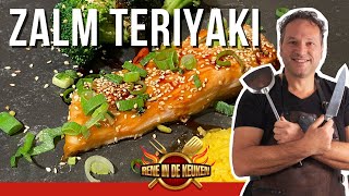 Zalm Teriyaki Zalmfilet op zn Japans [upl. by Eustazio312]