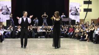 Demonstration de danses irlandaises celtic tribute avec Sebastien BONNIER et maggie Gallagher [upl. by Drew]