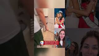 Dayana Mendoza bautizó a su sucesora del Miss Universo Stefania Fernández en el evangelio [upl. by Megargee]