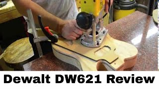 My favorite router for Guitar Luthier work  Dewalt DW621 Guitar building BigDGuitars [upl. by Nawad104]