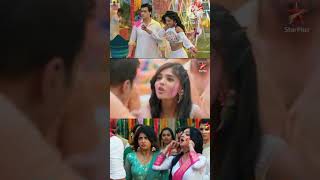 nairaakshu abhira Holi celebrate trending Cutegirla6 [upl. by Anid]