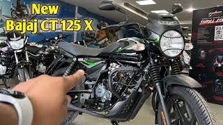 New Bajaj CT 125 X  New Version 2024 [upl. by Thekla]