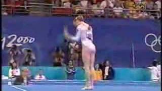 Simona Amanar  2000 Olympics AA  Floor Exercise [upl. by Aubyn]