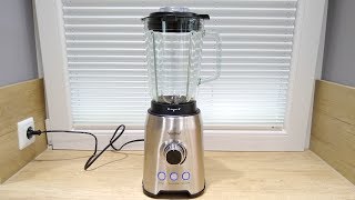 VonShef Mixer glass jar blender 1000W Smoothie maker ice crusher Standmixer Mixeur [upl. by Arhat]