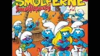 Smølferne Smølfegymnastik gummybear song [upl. by Bikales]