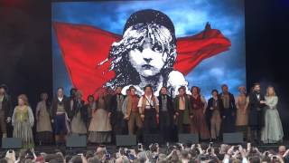 Les Miserables cast  One Day More  West End Live 2016 [upl. by Corbet918]