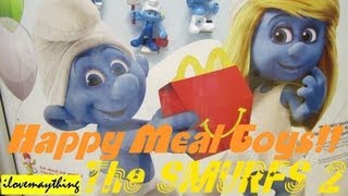 The Smurfs 2  McDonalds Happy Meal Toy [upl. by Ocinom131]