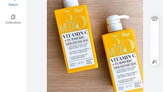 MEDIX 55 VITAMIN C AND TURMERIC LOTION MY HONEST REVIEW [upl. by Bidle]