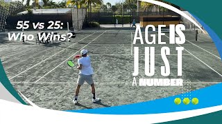 The Ultimate Tennis Test  Experience vs Youth Match Highlights 🎾💥 🎾🔥 [upl. by Llerej349]