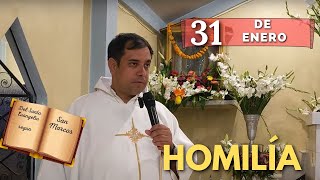 EVANGELIO DE HOY miércoles 31 de Enero del 2024  Padre Arturo Cornejo [upl. by Iney]