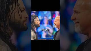 Roman reigns amp Goldberg 2020 vs 2022 🥺 Edit [upl. by Leonid580]