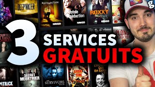 3 SERVICES pour REGARDER des FILMS et SÉRIES GRATUITEMENT  et légalement [upl. by Jay615]