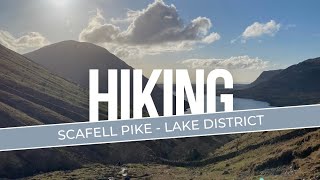 hiking scafell pike  Lake District [upl. by Andromache]