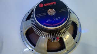 CROWN JH157 Speaker Review  Anung Magandang Amp Para dito ung Budget Friendly Guide [upl. by Yorick]