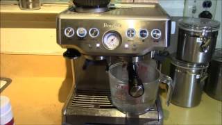 Breville BES870XL  Barista Express  Descaling  chemex coffee maker [upl. by Rebmyk]