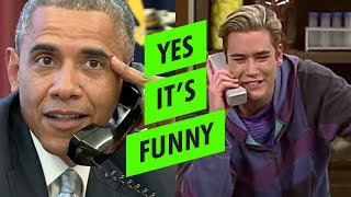 President Obama calls Saved by the Bell Cast [upl. by Leighton]