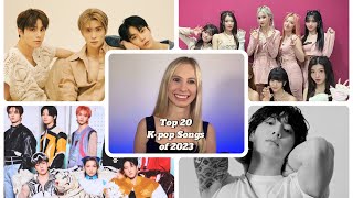 Top 20 Kpop Songs of 2023 [upl. by Kantor]