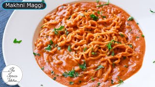 MakhniButter Masala Maggi Recipe  Indian Style Creamy Masala Maggi Recipe  The Terrace Kitchen [upl. by Sherm]