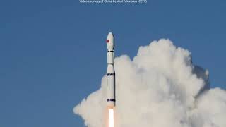 Long March6 launches 3 Tianping3 satellites [upl. by Annij]