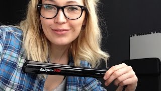 BABYLISS PRO  SLEEK NANO TITANIUM EXPERT Review [upl. by Aluk509]