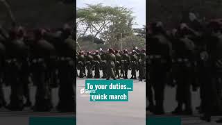 gsu pass out parade army kdf shorts [upl. by Osher]